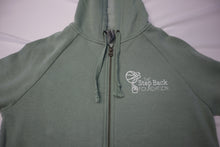 Load image into Gallery viewer, Green Zip-Up Hoodie
