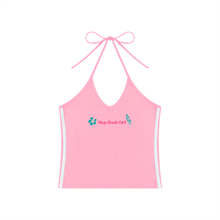 Load image into Gallery viewer, Pink Step Back Surfer Girl Tank
