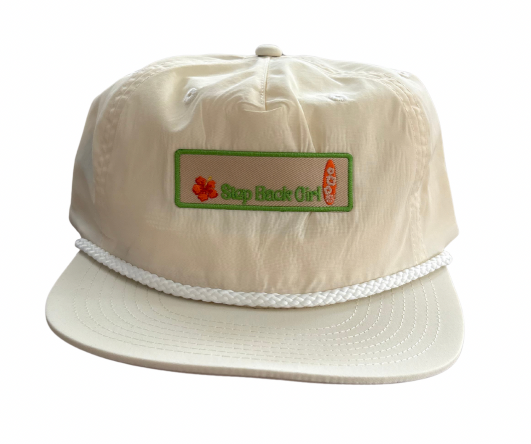 Ivory Step Back Girl Rope Hat