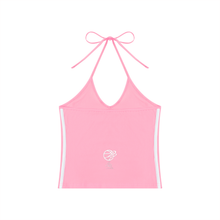 Load image into Gallery viewer, Pink Step Back Surfer Girl Tank

