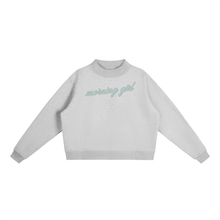 Load image into Gallery viewer, Ash Grey Morning Girl Mock Neck
