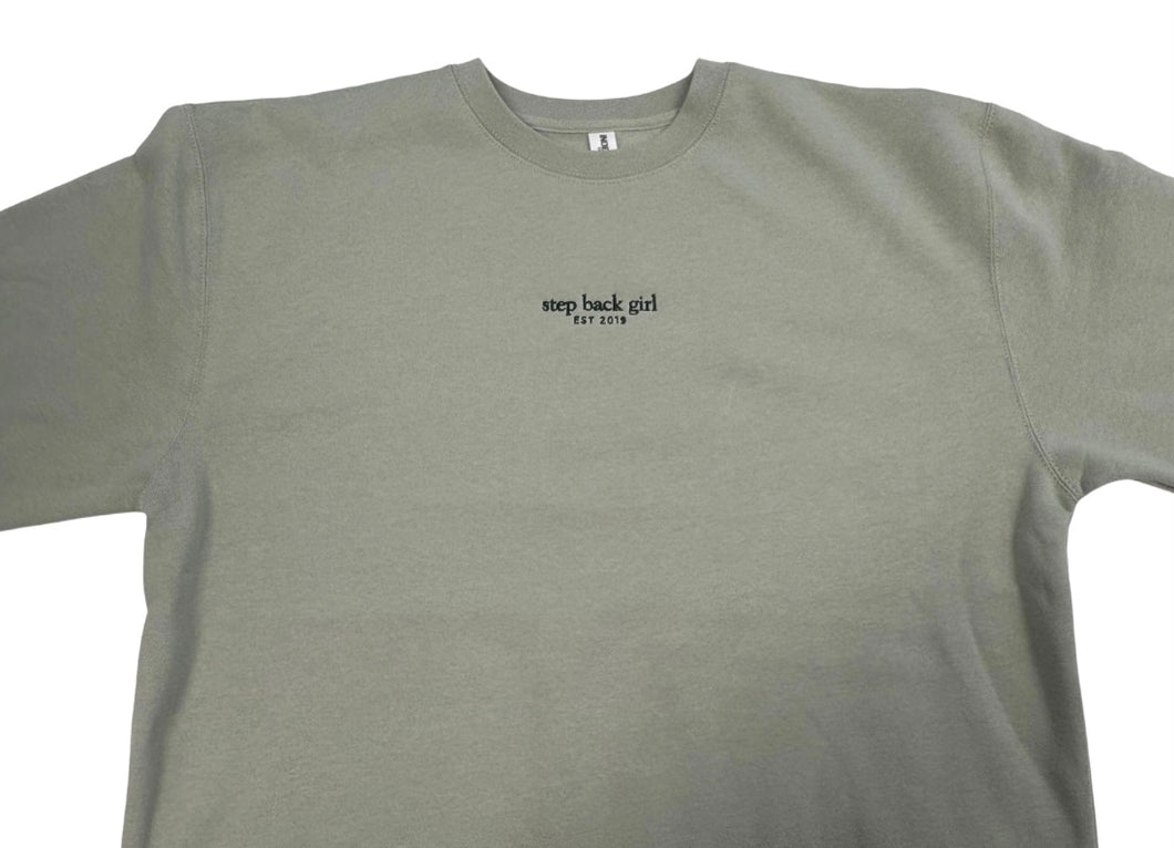 Sage Step Back Girl Crew (part of a set)