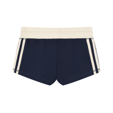 Load image into Gallery viewer, Navy Step Back Surfer Girl Mini Shorts
