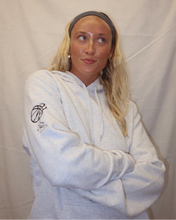 Load image into Gallery viewer, Stencil Hood-White Heather
