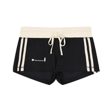 Load image into Gallery viewer, Black Step Back Surfer Girl Mini Shorts

