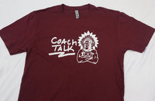 Load image into Gallery viewer, Maroon Coach Talk Tee
