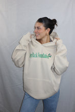 Load image into Gallery viewer, Tan Step Back Hibiscus Hoodie (No Strings)
