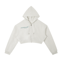 Load image into Gallery viewer, Morning Girl Cropped Zip-Up
