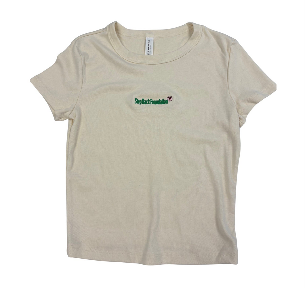 Step Back Hibiscus Baby Tee
