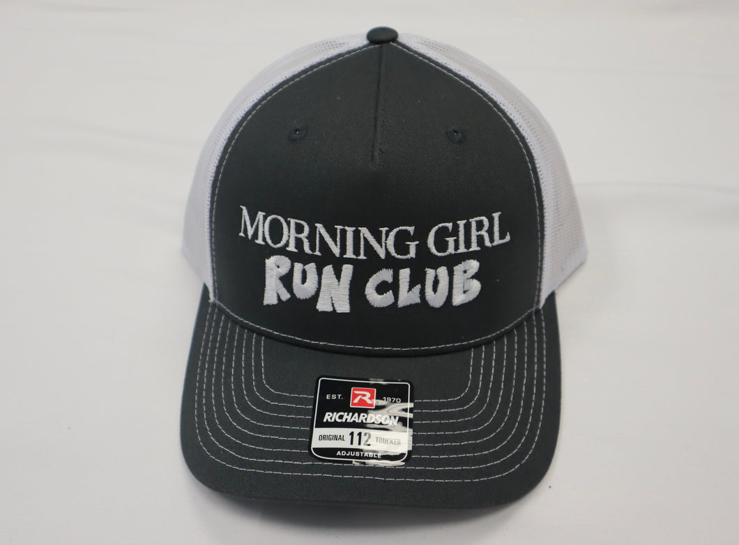 Morning Girl Run Club Trucker