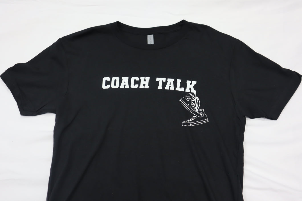 Coach Talk Black Tee
