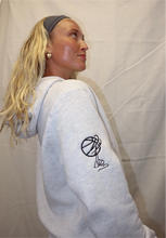 Load image into Gallery viewer, Stencil Hood-White Heather
