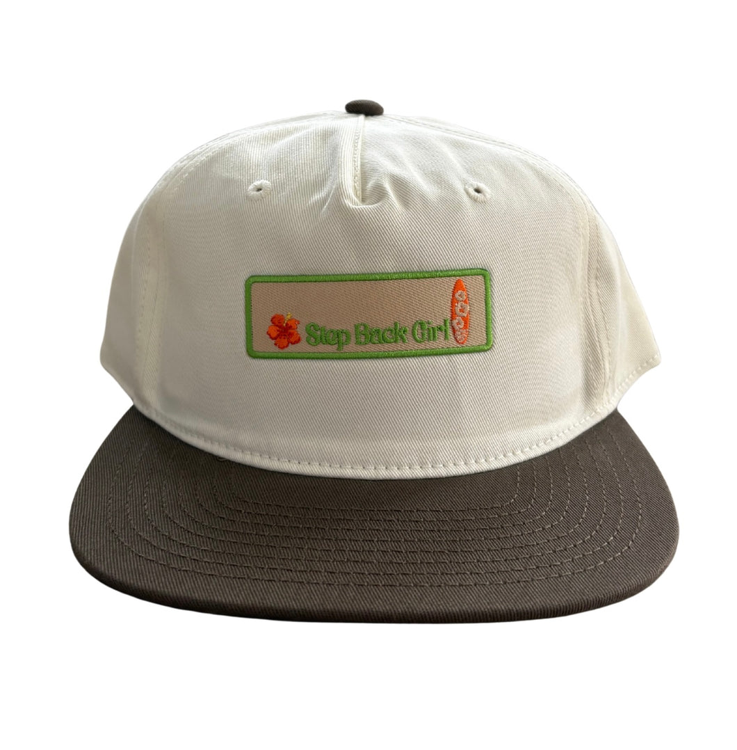 Brown Step Back Surfer Girl Trucker