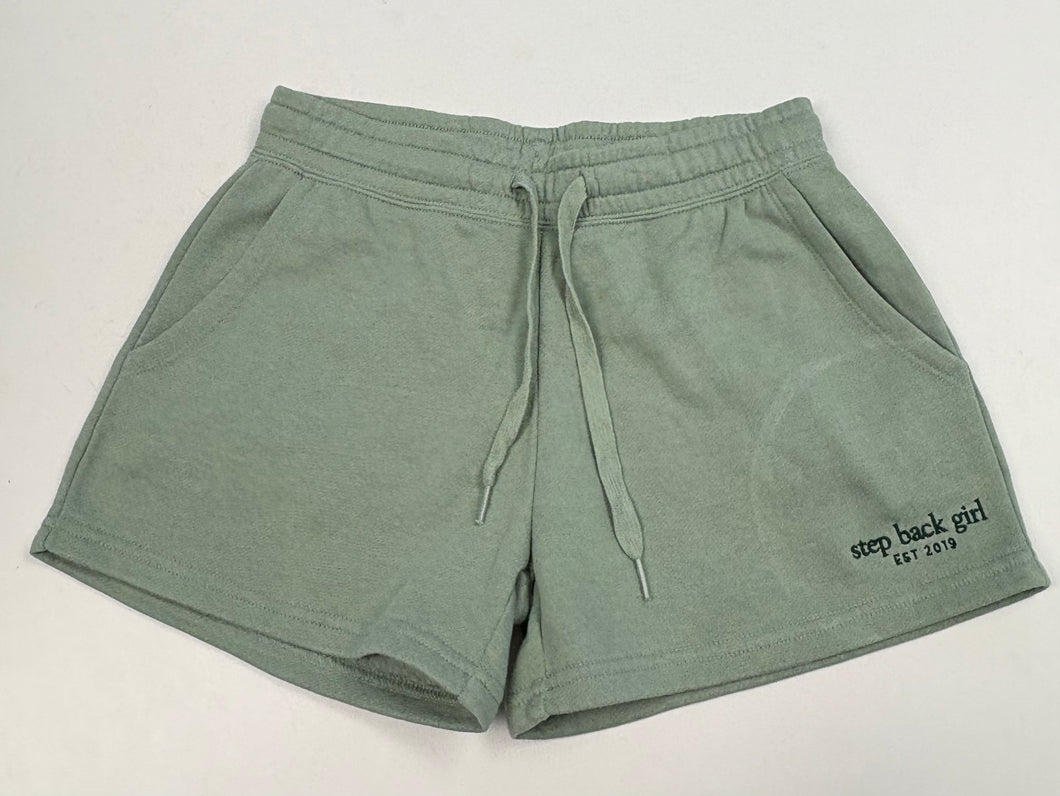 Sage Step Back Girl Shorts (part of a set)