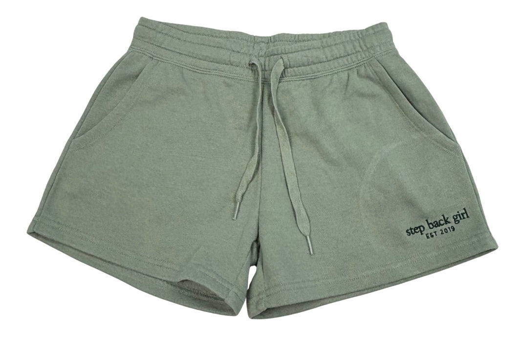 Sage Step Back Girl Shorts (part of a set)