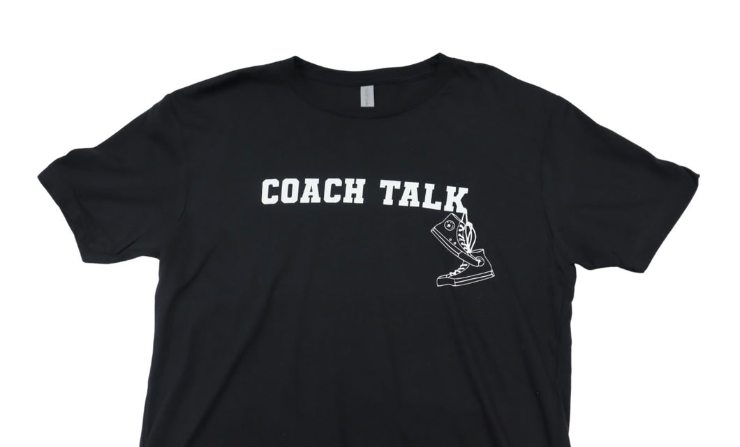 Coach Talk Black Tee