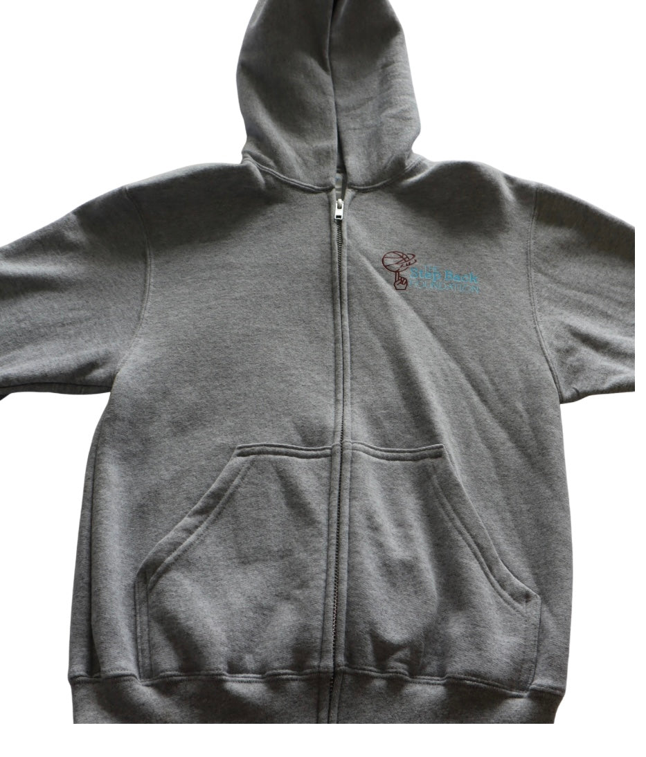 Grey Youth Zip-Up