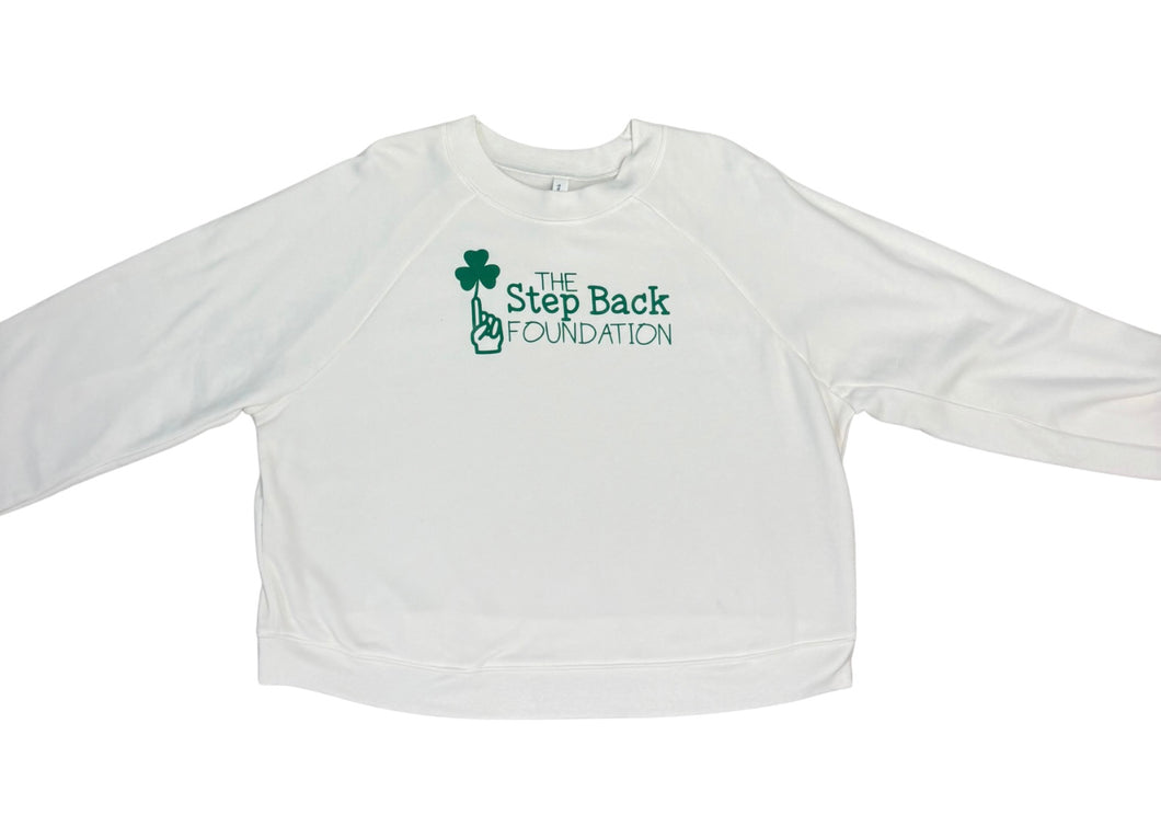 Fleece Cropped Shamrock Crew