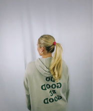 Load image into Gallery viewer, Morning Girl Olive “Do Good Be Good” Hoodie
