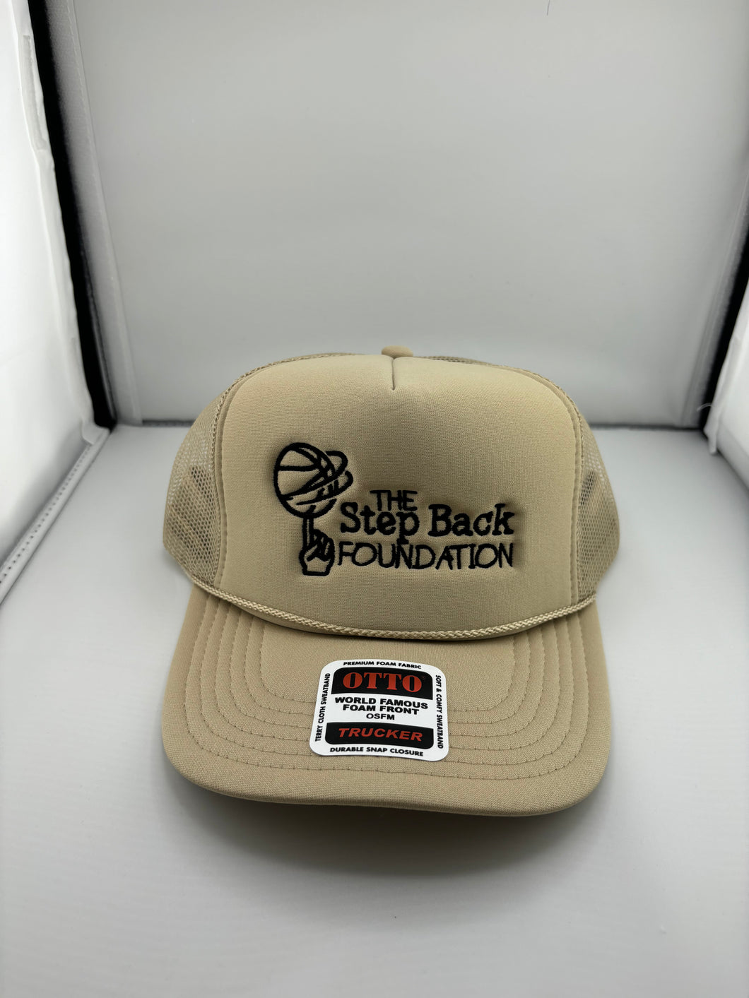 Tan Foam Trucker