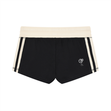 Load image into Gallery viewer, Black Step Back Surfer Girl Mini Shorts
