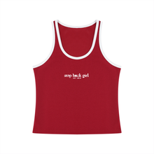 Load image into Gallery viewer, Red Step Back Girl Tank
